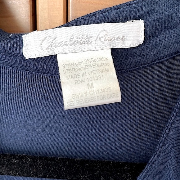 Charlotte Russe Ruffle Top - Picture 2 of 5